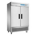 Commercial Reach in Fridge, 2 door 49Cu.ft Stainless Steel Commercial Reach in Upright refrigerator