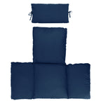 Egg Chair Cushion Hanging Basket Seat Cushion Thicken Soft Egg Swing Chair Pad Hanging Egg Chair Cushion with Headrest
