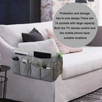 Sofa armrest storage bag, TV remote control bracket, chair side storage bag, side storage bag, miscellaneous storage bag