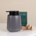 BosilunLife Liquid Soap Dispenser Large Recycled Ceramic Eco-Clay