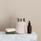 BosilunLife Foaming Soap Dispenser 12oz Recycled Ceramic Eco-Clay