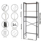 4/5-Tier Over-The-Toilet Storage Rack – Maximize Your Bathroom Space