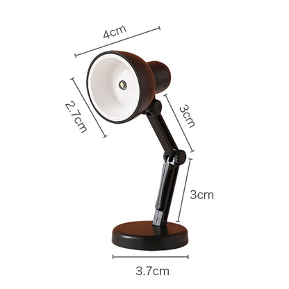 LED Mini Desk Lamp Foldable Magnetic Night Light | Clip-On Eye Protection Bedside Lamp