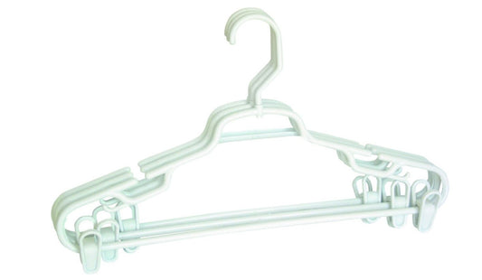 3 PK. SUIT HANGER-TWISTER W/CLIPS-SET/3-