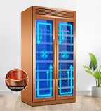 Quiet Operation Wine Cellar Compressor Wine Cooler 320 Bottle Refrigerator for Home Bar Club Private Collection Storage