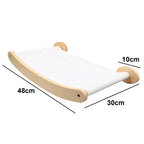 Cat Wall Furniture Wall-Mounted Cat Climber Set with Cat Wall Shelves  Perches Condo House Ladder Scratching Board & Tree   Wood