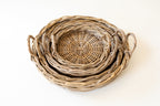 Rattan Round Tray