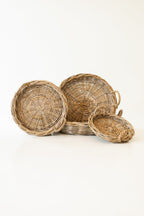 Rattan Round Tray