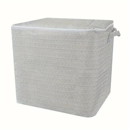 Extra Large Storage Box with Lid Modern Space Saving Design Durable for Clothes Bedding Home Organization Wardrobe Moving