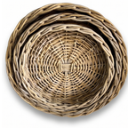 Charleston Rattan Round Tray