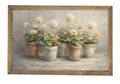 Potted Blooms Framed Art