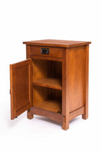 Mission / Arts and Crafts 1 Door, 1 Drawer Nightstand