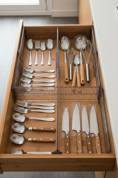 Adjustable Drawer Dividers – 2 & 4-Piece Sets