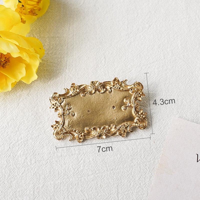 Jewelry Organizer Wooden Rack Bracelet Earring Holder Display Decoration Stand Earring Support Display Decoration Rack Small Jewelry Display Holder T-Shaped Iron Fashion Home Bracelet Pendant Jewelry Storage Shelf Stand for Woman Girls