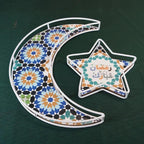 MR029 Ramadan Tray, Iron Festive Moon Tray